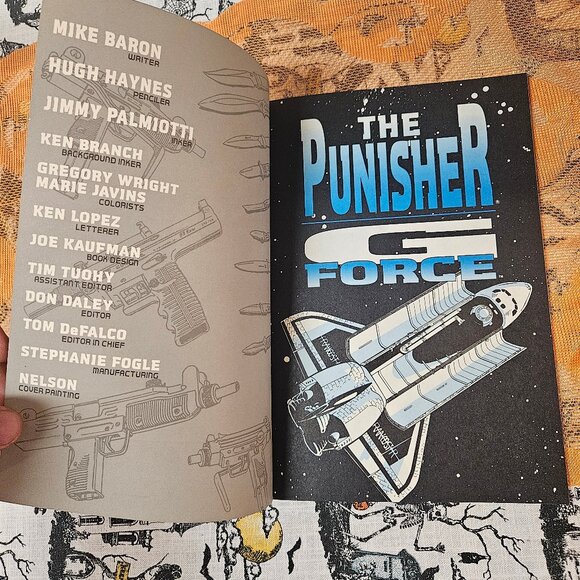 Punisher G-Force (1992, Marvel) Graphic Novel - Baron / Haynes / Palmiotti - Picture 4 of 6